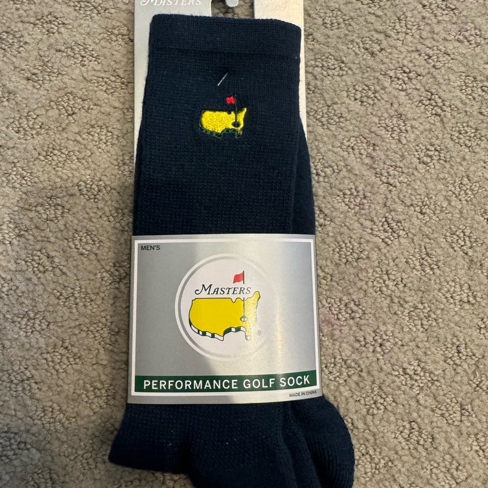 Masters Navy Sock Augusta Beckermans 2025